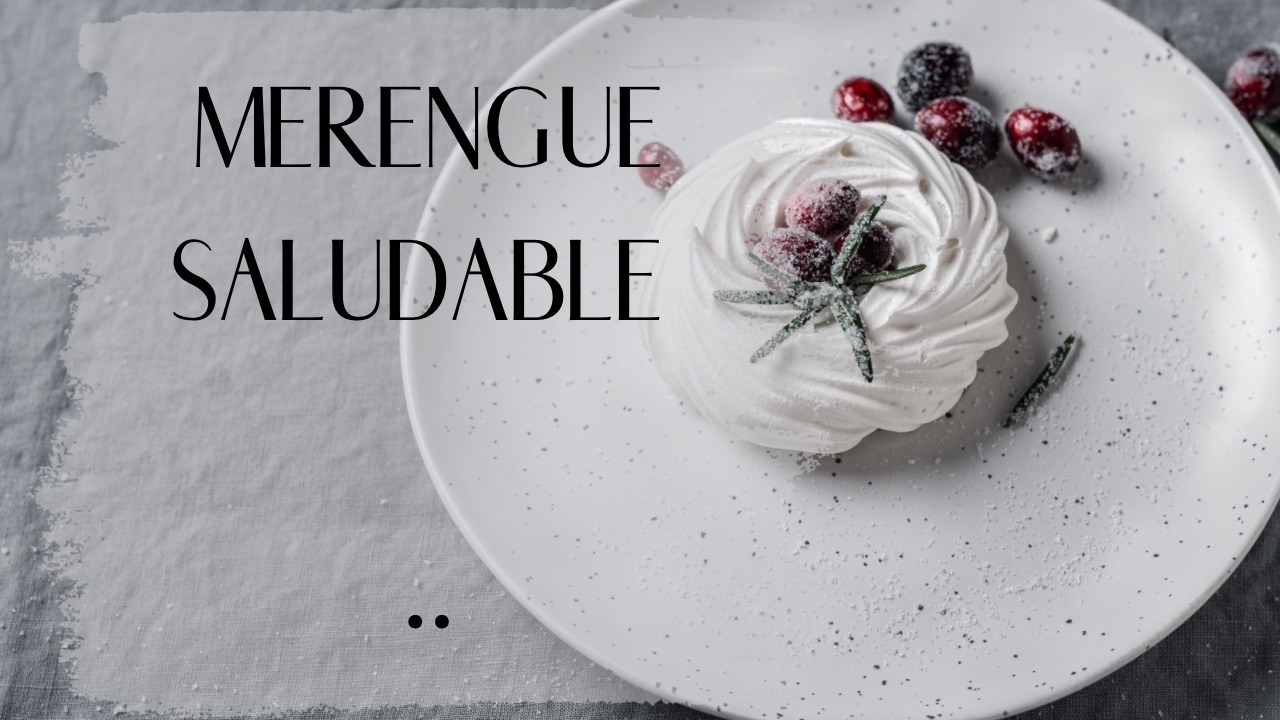 Merengue Saludable